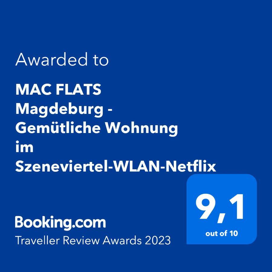 Blue Chili 06 - Gemuetliche Wohnung Im Szeneviertel-Wlan-Netflix Magdeburgo Exterior foto
